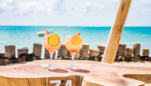 Porto de Galinhas Private Day Trips - Photo 3, Enjoying a refreshing cocktail