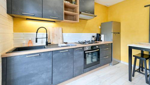 Le Cocon Perché - Ambiance Pastel et Jardin Arboré - Foto 4, stove, dishwasher, toaster