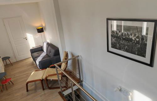 Superbe Maison Loft 80 m2 au calme avec jardin et parking privés proche Paris Disney la vallée village - Foto 7