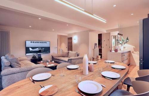 Courchevel 1850 : Élégant Apt. Neuf à 3 min des Pistes, Parking Inclus - FR-1-575-249 - Foto 2