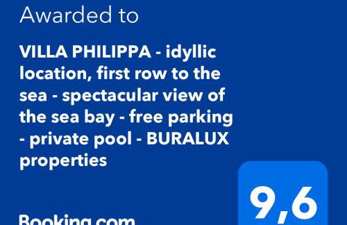 VILLA PHILIPPA - luxurious five-room villa - idyllic location - first row to the sea - spectacular view of the sea bay - unforgettable sunsets - 15 minutes from Supetar ferry port - free parking - private heated pool - Foto 5
