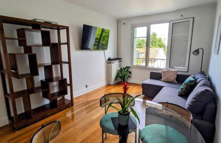 Apt 2 pièces, 2 lits, à 15' Paris centre, 30' Disney - Foto 1