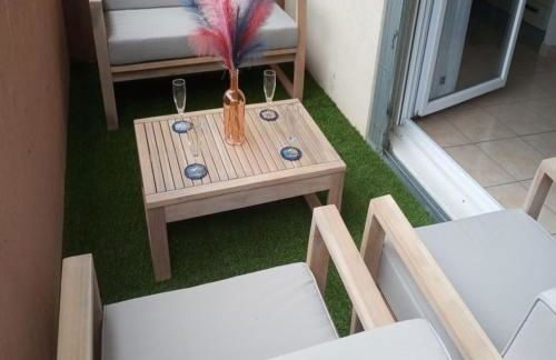 L'Étoile Biterroise - Appartement de Vacances avec Piscine et Parking gratuit à Béziers - Photo 14