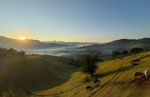 Cabana Tekoá - Teto de vidro e telão de cinema - Foto 23