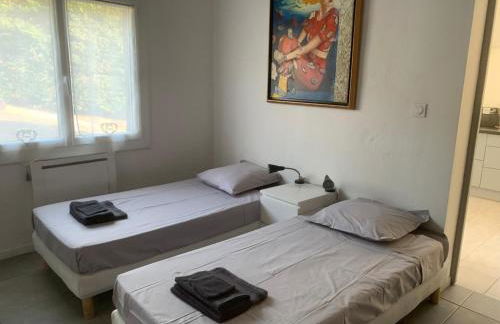 Corsicadream Arone superbe appartement dans villa, vue panoramique mer, piscine, proche Porticcio - Foto 15