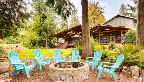 Hot Tub and Fire Pit Access! Peaceful Renton Retreat - Foto 1