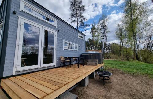 Domek nad jeziorem z jacuzzi - Foto 1