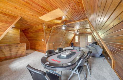 Lake Eufaula Cabin with Hot Tub and Large Deck - Foto 29