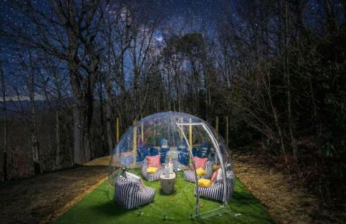 Mtn Views Sleeps 20 Stargazing Dome Hot Tub - Foto 79