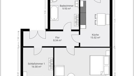 LaBed - Ferienwohnung auf Weingut mit privater Terrasse, zentral gelegen, gratis WLAN - Foto 3