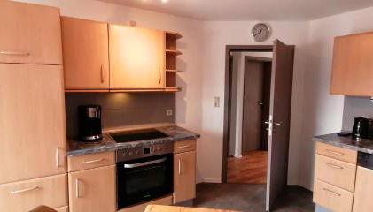 Ferienwohnung Lütje Moew - Dachterrasse und ruhige Lage - Foto 3, stove, dishwasher