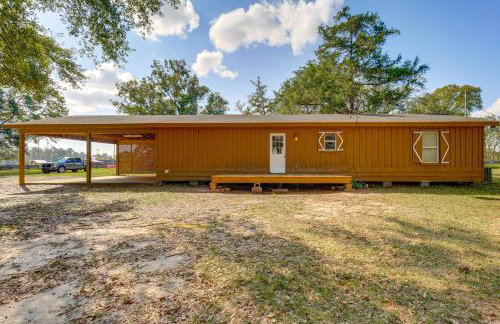 6 Mi to Main St Poplarville Cabin with Pasture View - Foto 24