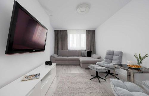 Elegant Apartment Żoliborz next to Metro and Westfield Arkadia by Noclegi Renters - Foto 5