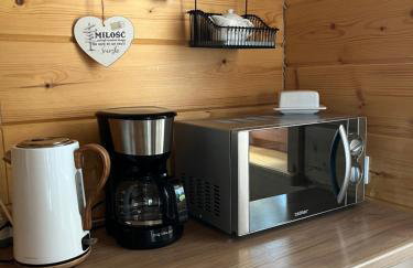 Borowikowe Zacisze drewniane domy z kominkami - Foto 72