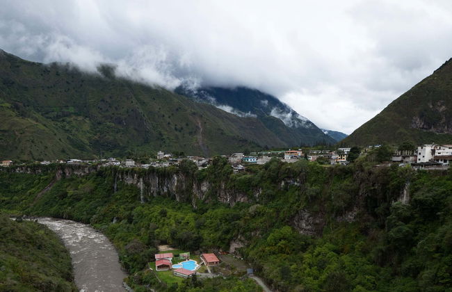 Saut à l'élastique à Baños de Agua Santa - Photo 5