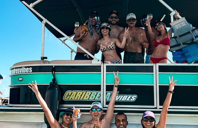 San Andrés Pontoon Boat Ride - Foto 1