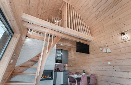 Górski Horyzont - domki nad jeziorem z widokiem na Tatry - Foto 12