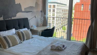 Browary Warszawskie Cozy Suite, Beautiful View and Free Netflix - Foto 4
