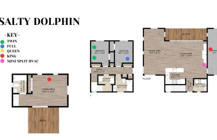 Salty Dolphin by Bayley Vacation Rentals - Foto 7