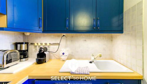 SELECT'SO HOME - Appartement Vue mer & Pieds dans l'eau - ESTEL-F - Foto 3, stove, toaster