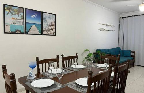 Apartamento 23A para 6 pessoas com Piscina e Churrasqueira no Cond Torremolinos Beach a 80m para Pé na areia na Praia da Enseada Ubatuba - Foto 22