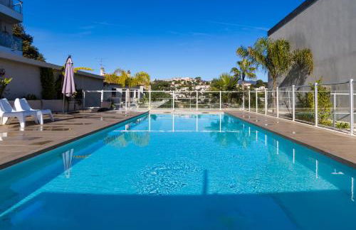 SPLENDIDE APPARTEMENT NICE BLUE PEARL TOUT CONFORT VUE MER PANORAMIQUE - Foto 6