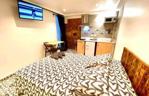 B4 Estudio nuevo! Cocina y baño privado! A 1 calle del metro - Foto 43