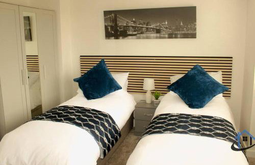 Beckleigh House, Kettering king or twin beds free parking x3 - Foto 2