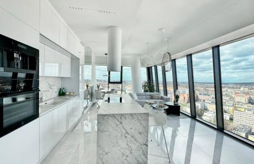 Apartament White Sky 20 Hanza Tower- Free parking - Foto 8