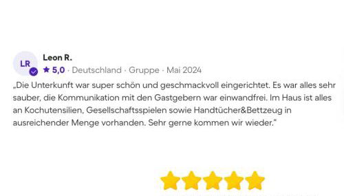 Ferienhaus Beerster Sonne, ideal for a long stay - Foto 5