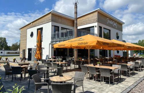 8 Personen Ferienhaus ,,Seegelblick" am Goitzschesee, erste Reihe am Strand mit Sauna, Whirlpool, Kamin, Wallbox & SUP - Foto 54