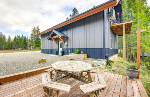 Mountain Views and Fireplace Bonners Ferry Escape! - Foto 20