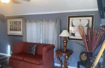 Cozy 3BR cabin with AC and Wi-Fi Fully Fenced - Photo 9