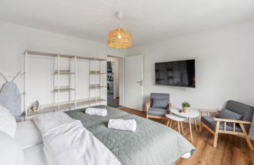 Modernes 6-Betten-Apartment mit Balkon und Parkplatz - zentrale Lage - Foto 28