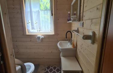 Duży drewniany domek nad rzeką, Obidza 381, Łącko - Foto 15