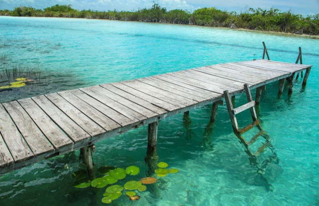 Giro in barca a vela nella laguna Bacalar - Foto 5