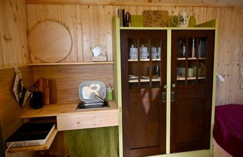 Bienenwagen Weitblick, Kamin, Sauna ganzjährig nutzbar - Foto 20