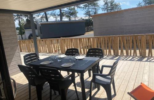 Cottage climatisé avec piscine à 300m de la plage - Foto 29