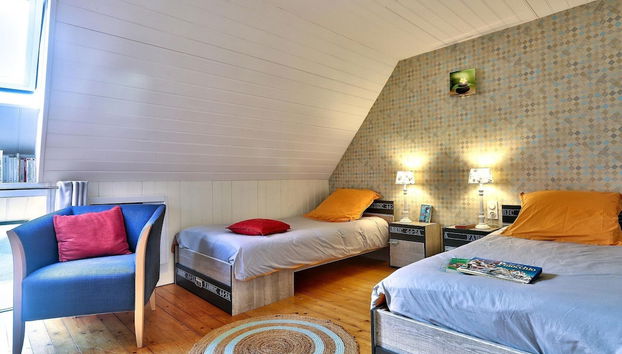 Cosy Holiday Home in Huelgoat With Terrace - Foto 3, Habitación