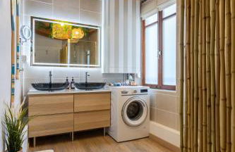 CathyVoyages - Ciel étoilé - Bord de Mer - Parking gratuit - Vidéoprojecteur - Lit rond - La Paillote Strasbourgeoise - Photo 33