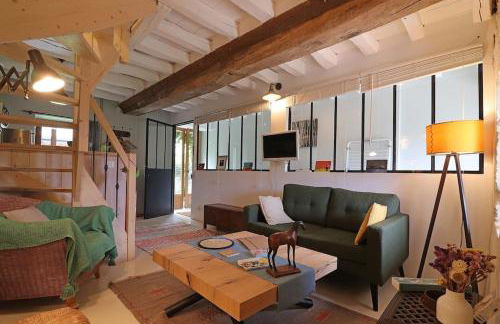 La Dragonne, centre de Bellême, maison entièrement équipée, jardin, vue forêt - Foto 8