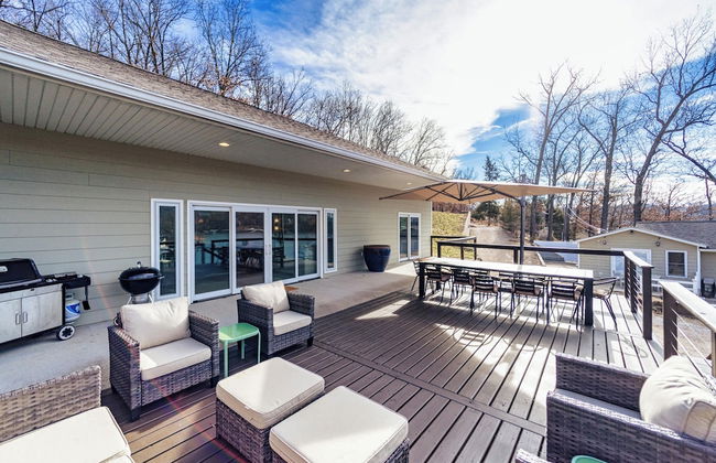 Big Bear Bungalow Stay on Ozark Waterfront - Foto 28