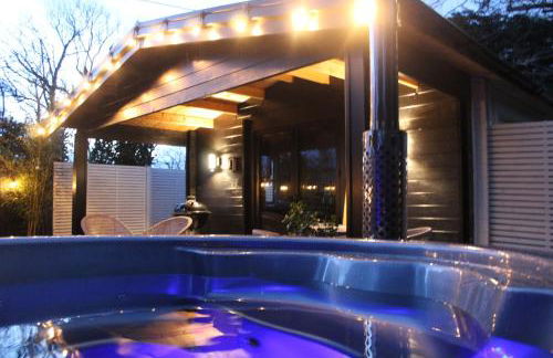 Caban Y Tan Dderwen with private Wood Fired Hot Tub - Foto 1