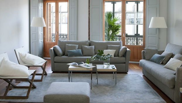 Sala de estar do lobby