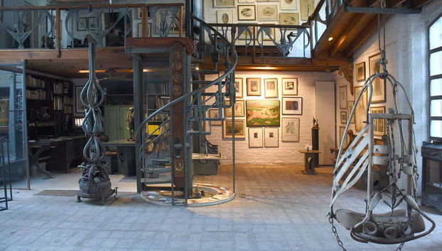 Interior de la vivienda de Roberto Rosas