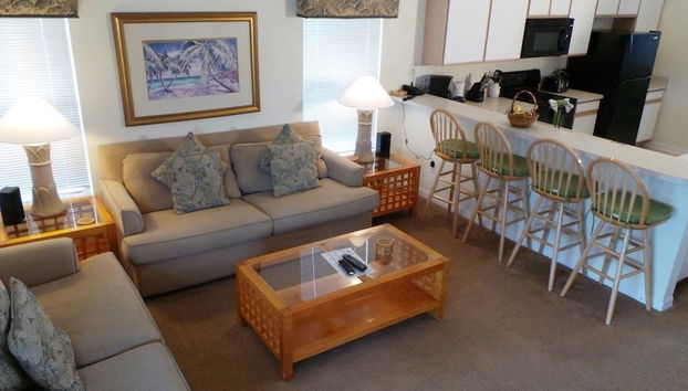 Zona de estar del vestíbulo