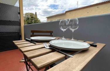 Charmant Studio Beaux Arts avec Clim et terrasse - Foto 9