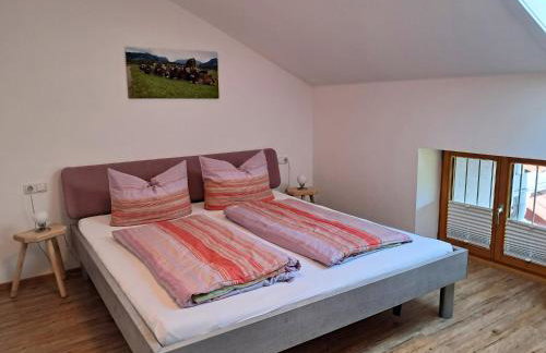 Bauernhof Finkel - Ferienwohnungen mit Balkon - Bergsicht - Traktor mitfahren - Tiere streicheln - entspannter Familienurlaub - zentrale Lage nahe Oberstdorf - Foto 41