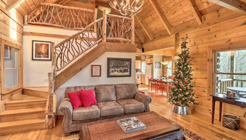 Private Sapphire Valley Resort Cabin with Mtn Views! - Foto 4