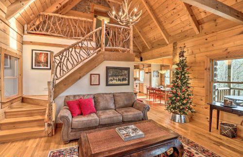 Private Sapphire Valley Resort Cabin with Mtn Views! - Foto 4